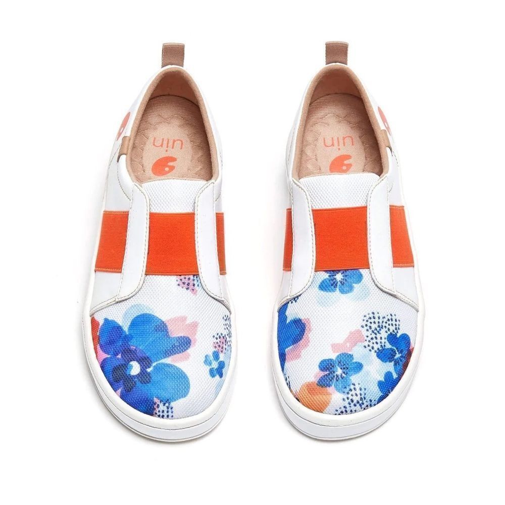 UIN Women's Casual Travel Skate Shoes (Forget Me Nots - Cordoba) New no box - Picture 3 of 9